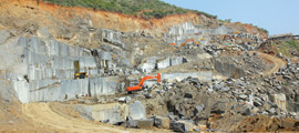 Absolute Black Granite Quarry Image