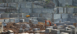Bros Blue Granite Quarry Image